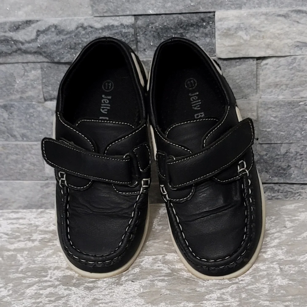 Jelly Beans Black Boys Moccasins